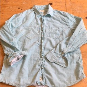 Marine Layer Aqua button up